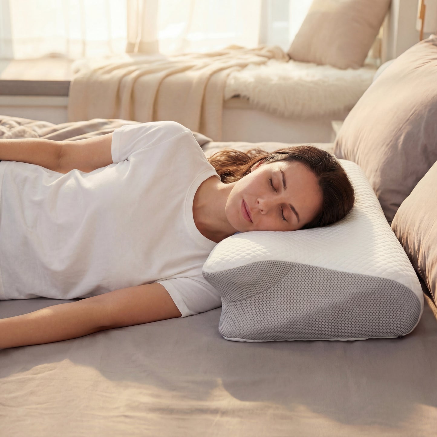 Kudde för nackproblem